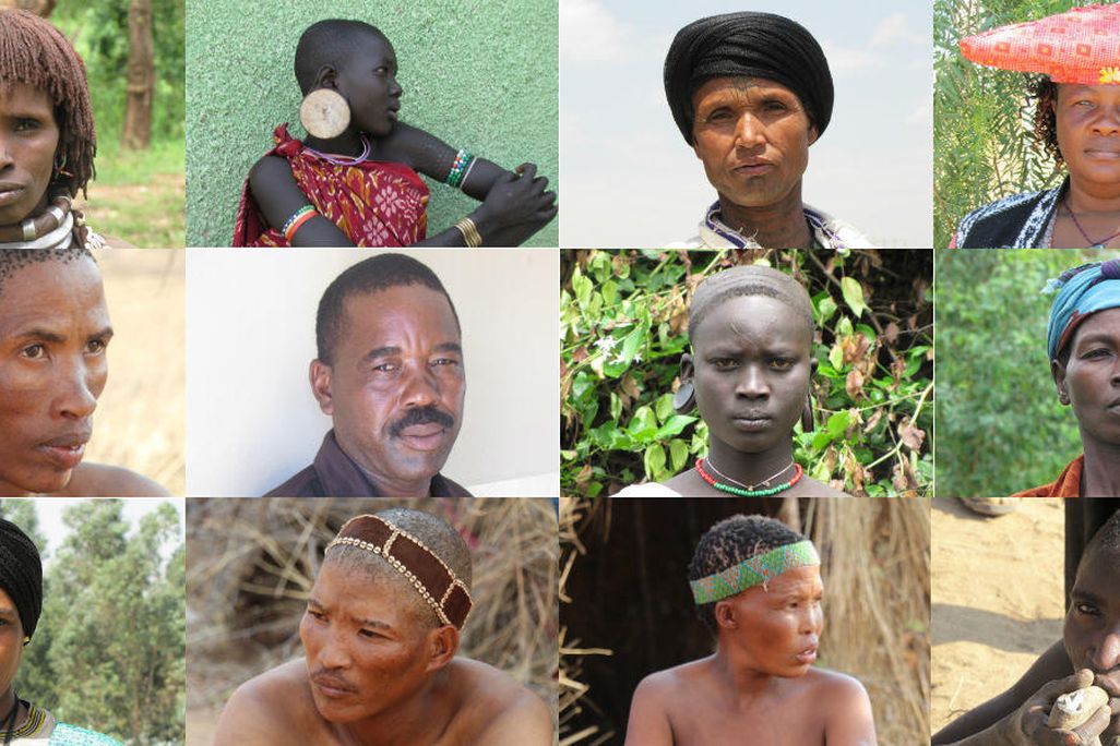 Skin Color Collage