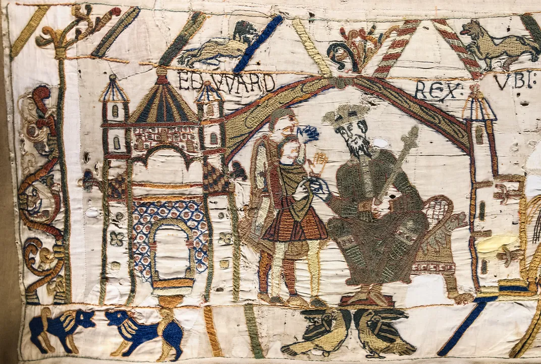 Edward the Confessor sends Harold Godwinson to Normandy