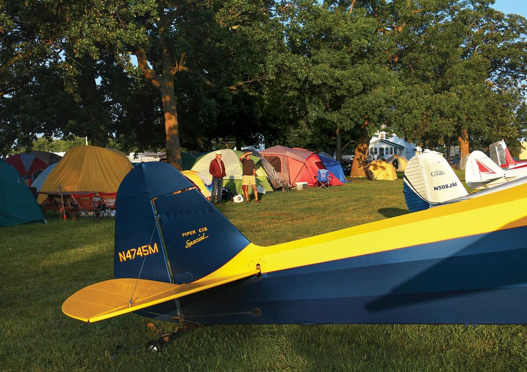 vintage aircraft campground