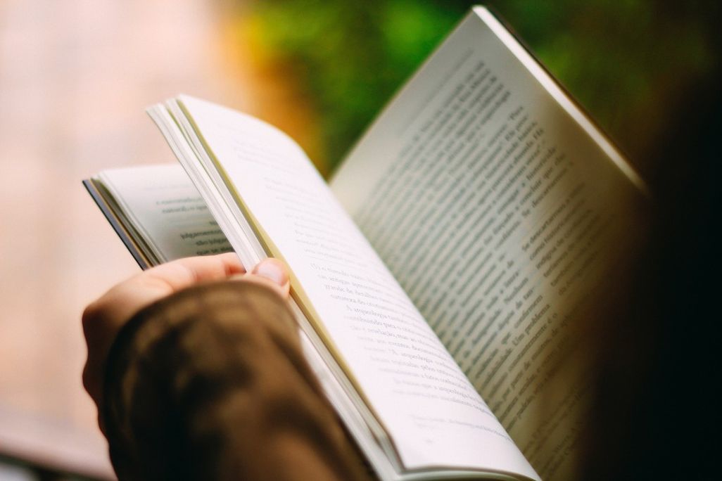 reading book