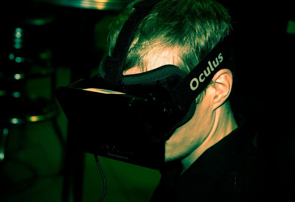 Oculus Rift Virtual Reality Headset