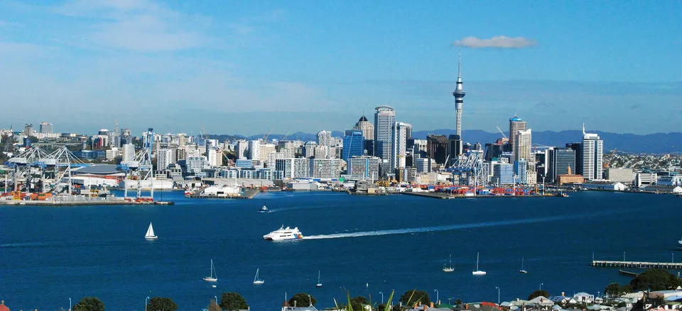  The city of Auckland. Credit: Tourism New Zealand