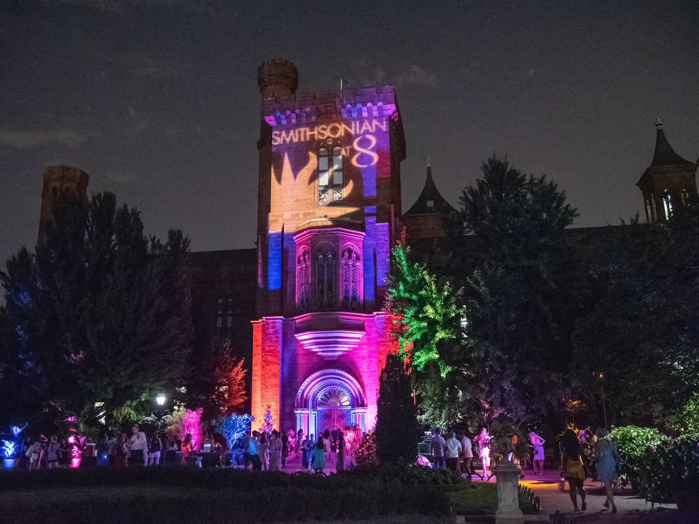 SMITHSONIAN at 8's A Garden Party: From Africa to Asia will take place Friday, Aug. 16 in the Enid A. Haupt Garden. Guests will enjoy music, cocktails, curator talks and late-night access to galleries featuring art from the African and Asian continents.