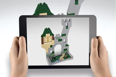 An app captures a physical Lego build and converts it into a digital play-thing.