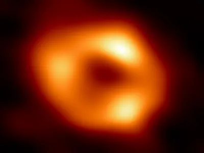 The first-ever image of a black hole in the Milky Way
