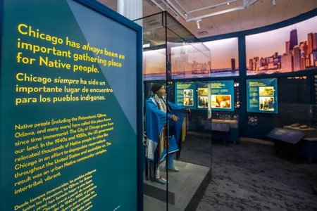 Part of the Field Museum&rsquo;s new permanent exhibition "Native Truths: Our Voices, Our Stories."
