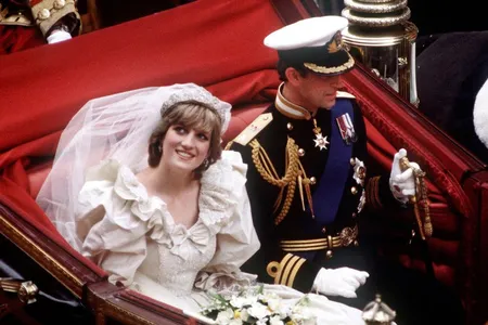 An estimated 750 million people worldwide tuned in to the July 1981 ceremony.