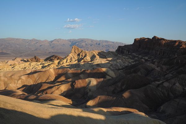 A contrasty sunrise at Death Valley's Zabriskie Point thumbnail