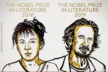 Olga Tokarczuk won the 2018 Nobel Prize in Literature, while Peter Handke was awarded this year's prize