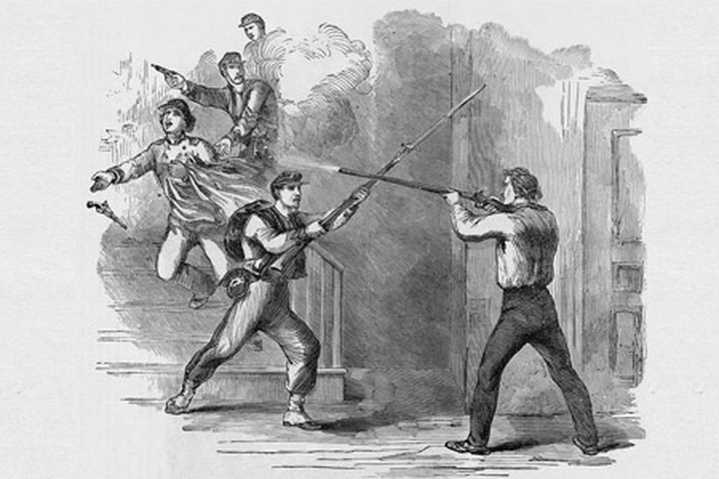 Death of Col Elmer Ellsworth