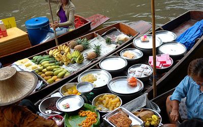 Bangkok’s floating market