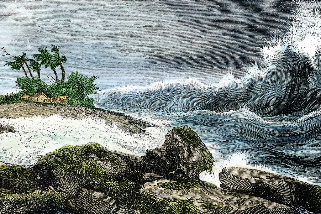 Tsunami Painting