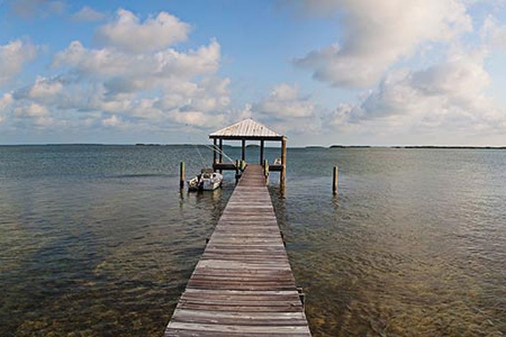 Barbara Ehrenreich Sugarloaf Key Florida dock