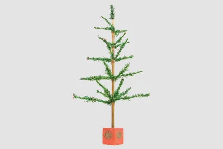 The 31-inch-tall tree is billed as the "humblest Christmas tree in the world."
