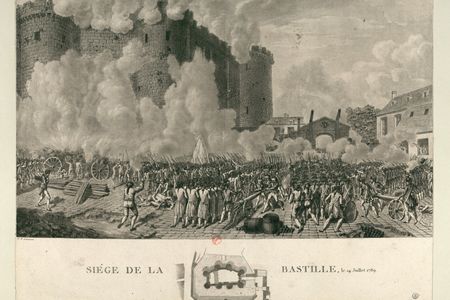 The storming of the Bastille