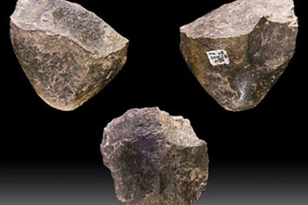 Oldowan choppers are among the oldest-known type of stone tools.