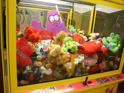 Fear the claw. More often than no, claw machines are likely rigged for you to lose. 