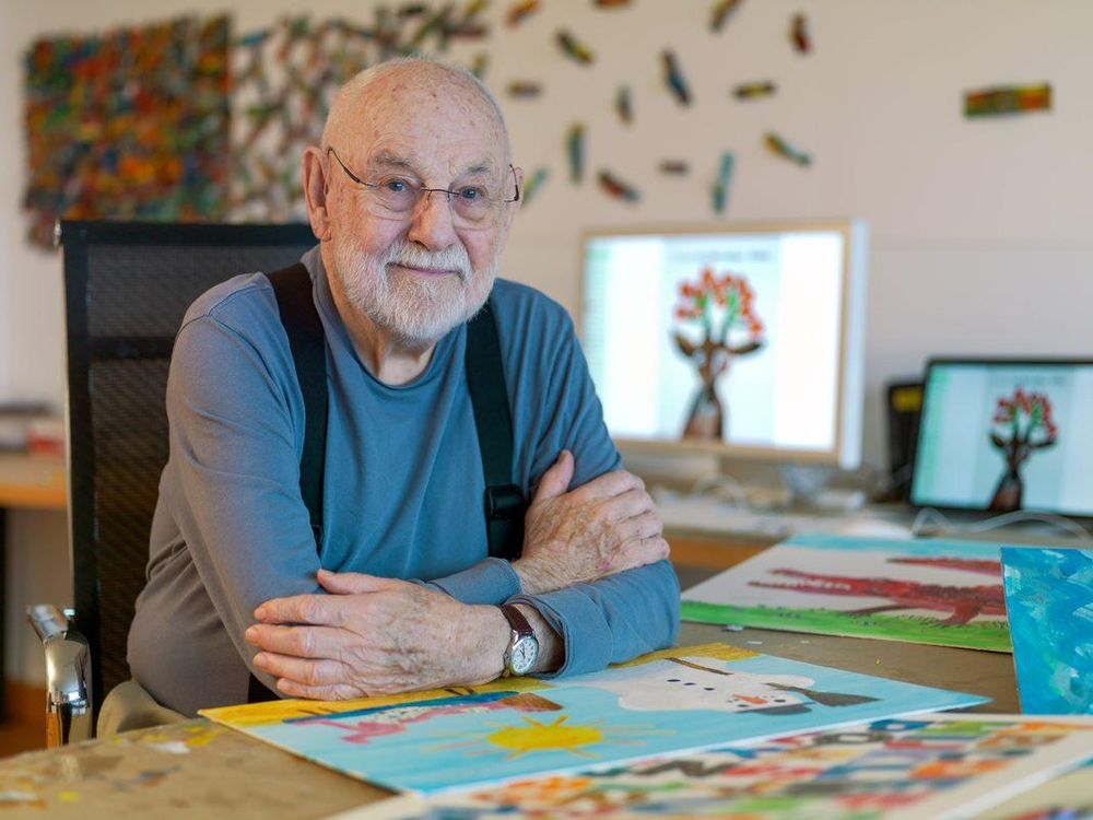 Eric Carle, Author and Illustrator of 'The Very Hungry Caterpillar ...