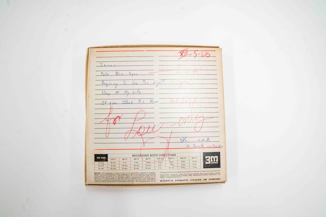 Lou Reed demo tape