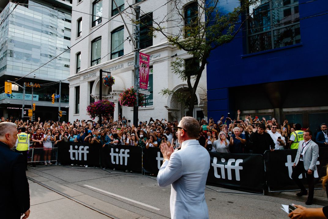 Daniel Craig at TIFF 2022. Credit: TIFF / Spring Morris