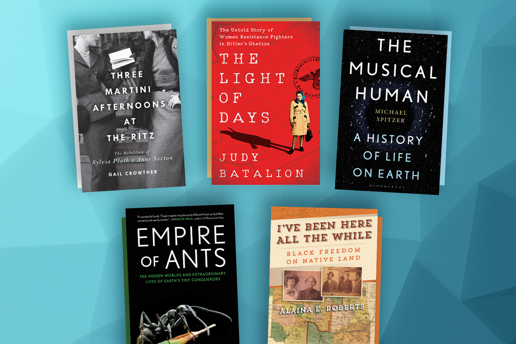 April books of the month illustration