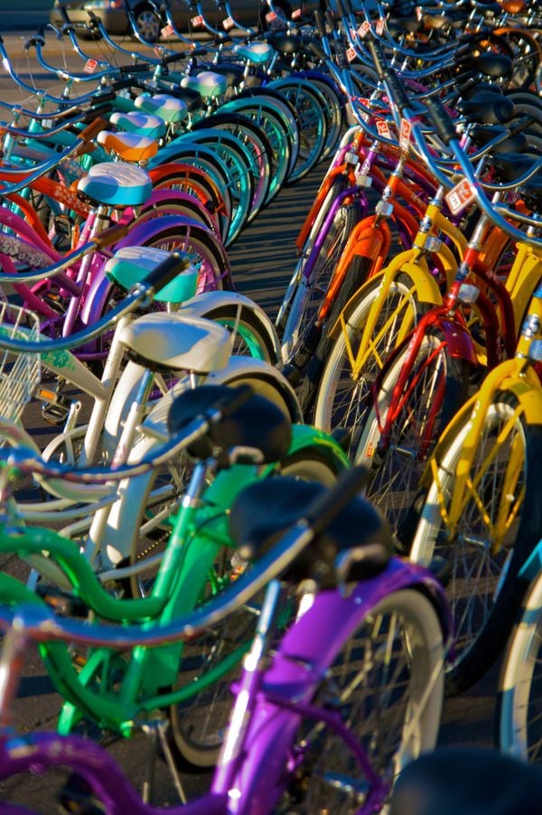 Beach Cruisers come in all colors thumbnail