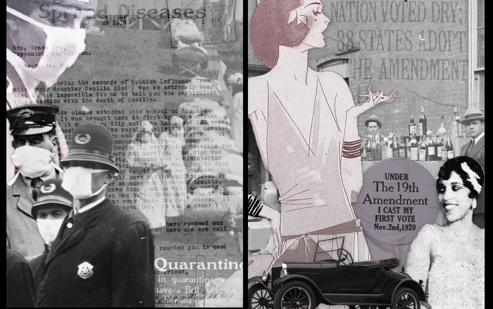Roaring Twenties illustration (social)