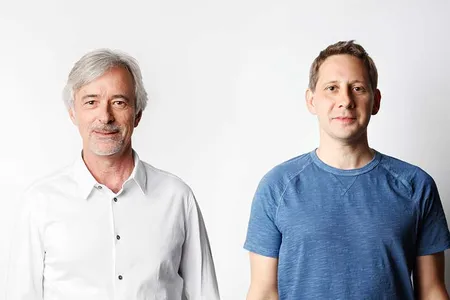 John Krafcik (left) and Dmitri Dolgov