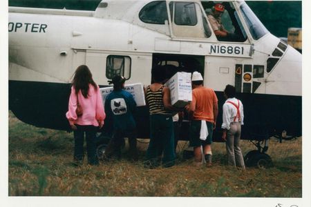 A variety of aircraft provided air support during the Woodstock festival.