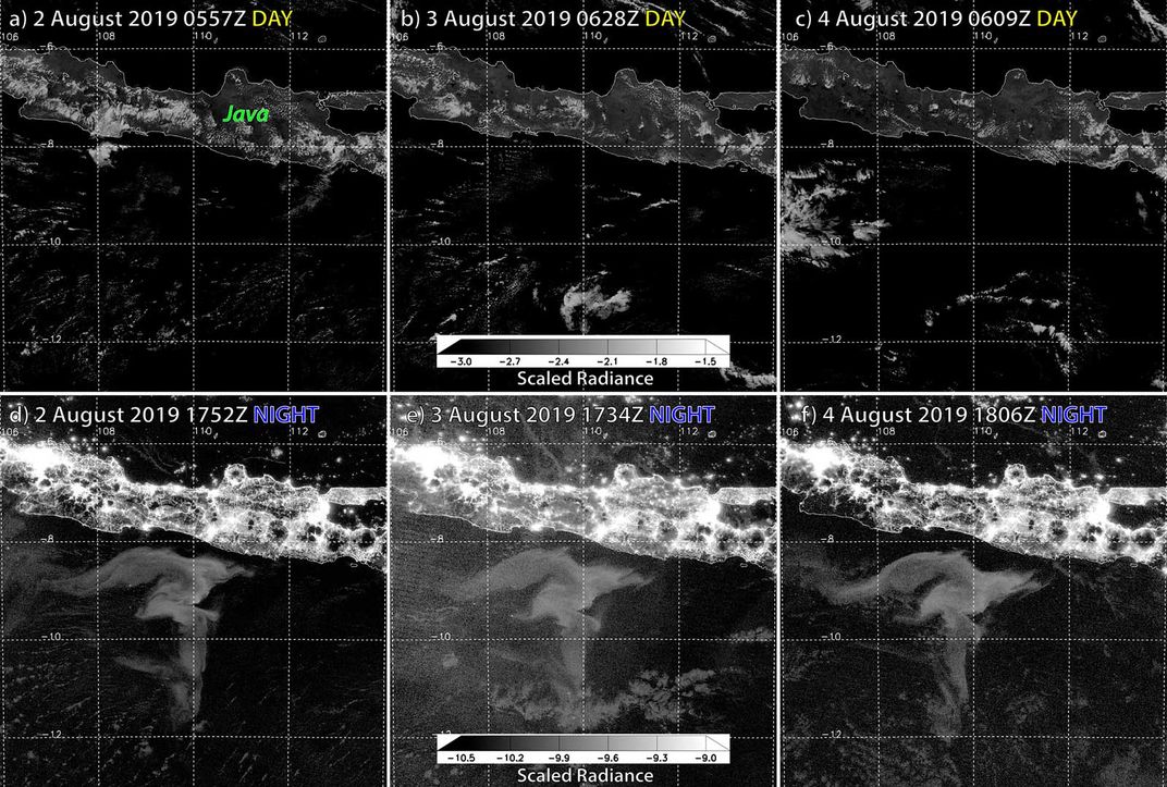 Java Satellite Images of Milky Seas