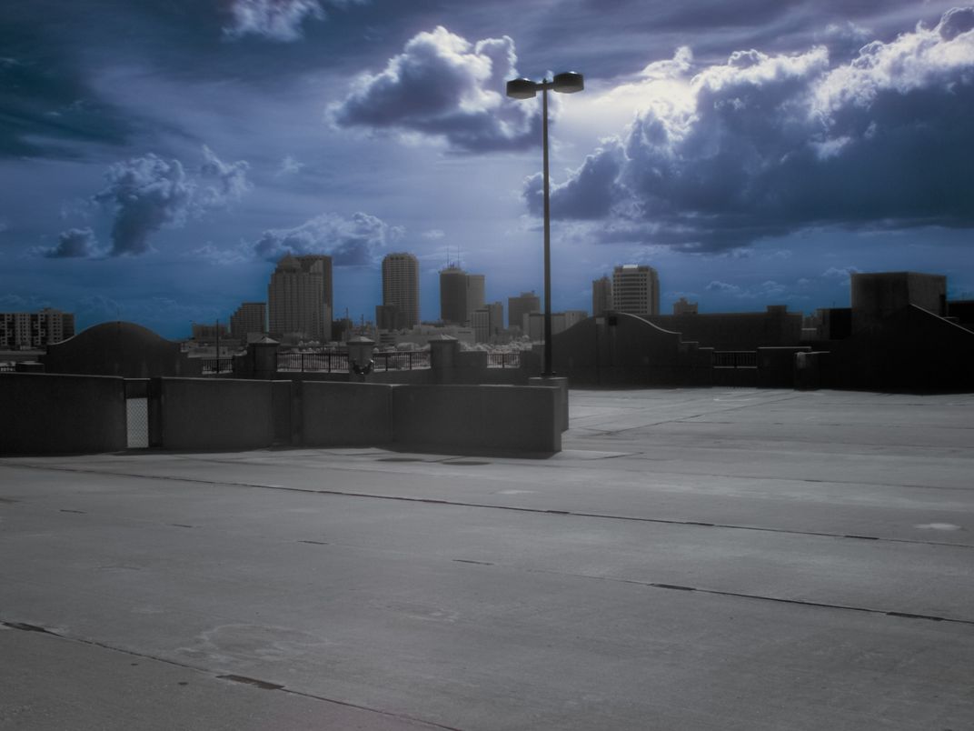Tampa from the top of an empty parking garage. Smithsonian Photo
