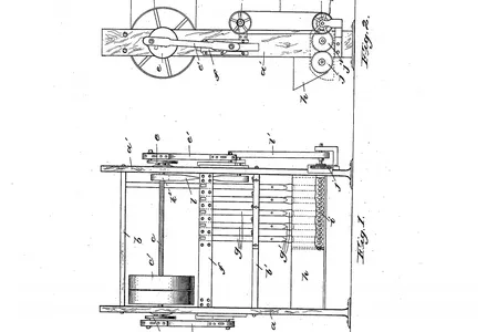 Joseph Lee received a patent for his automated kneading machine in August 1894.