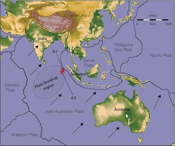 This map of the Indian Ocean