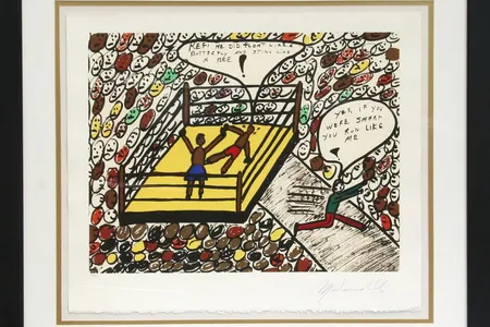 "Sting Like a Bee"
Muhammad Ali, 1979
Serigraph