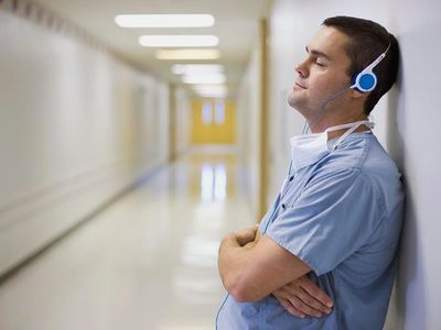 Though playing music is common in operating rooms, sleeping is not. 
