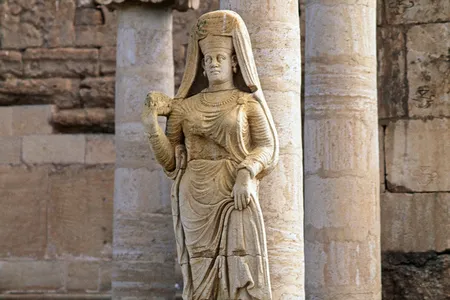 The statue of Abu Bint Deimun, from third century B.C. Hatra, Iraq. A global network of preservationists are teaming up to protect the world’s antiquities.