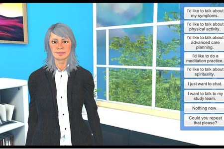 This chatbot is designed to make it easier for people to deal with preparing for death.