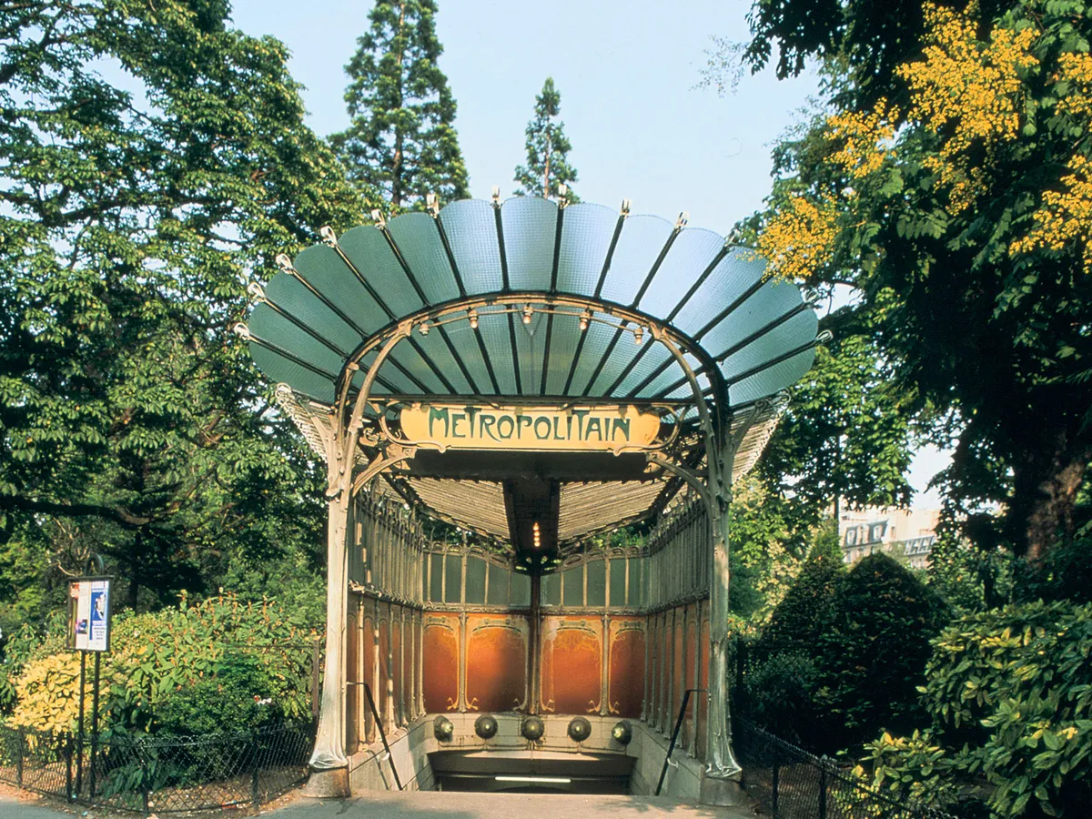 Meet the Designer of the Fanciful Subway Entrances to the Paris Métro