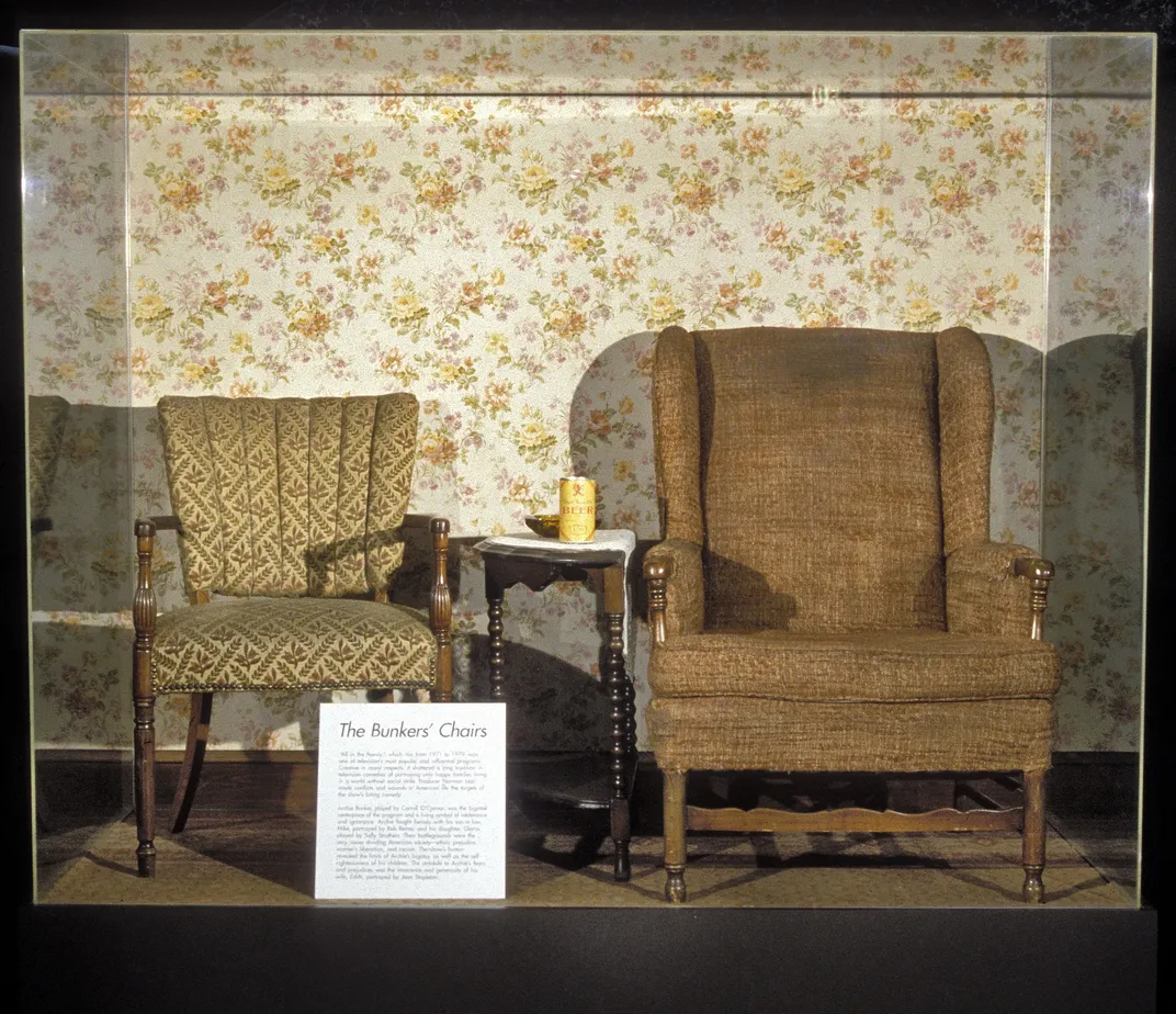 Bunker chairs, Smithsonian