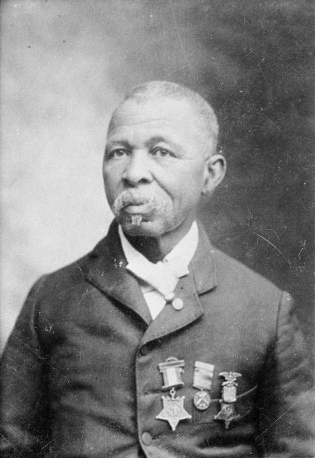 John Lawson, a Navy sailor who received the Medal of Honor for his actions during the Civil War