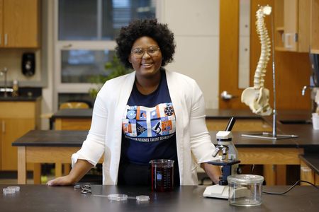 Seventeen-year-old Dasia Taylor was named one of 40 finalists in the Regeneron Science Talent Search, the country’s oldest and most prestigious science and math competition for high school seniors.