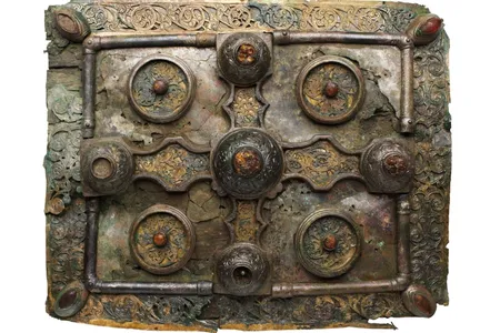 The Lough Kinale Book Shrine was discovered in an Irish lake in 1986.