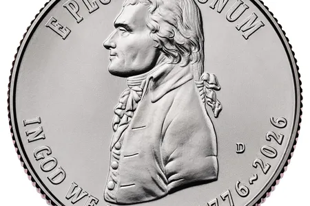 The new coin is one of five special quarter designs commemorating America's 250th birthday.&nbsp;