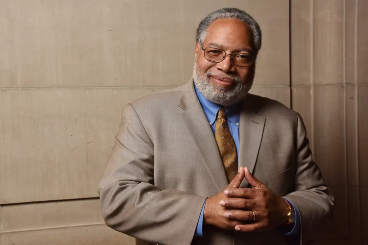 Lonnie G. Bunch III, Secretary of the Smithsonian, at the Natural History Museum