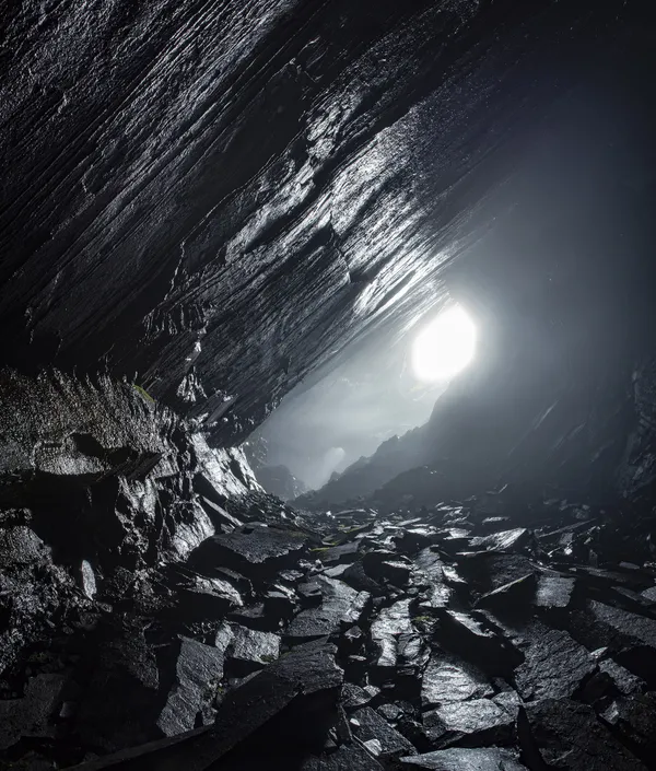 Subterranean slate cavern thumbnail