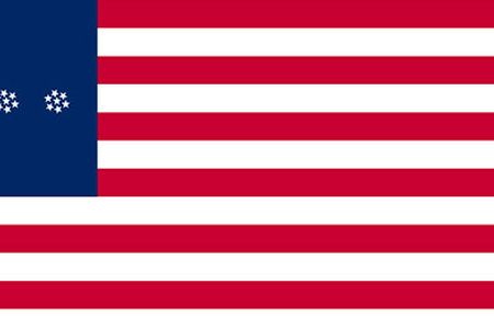 One suggested design for the 51-star American flag