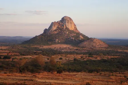 Mount Hora, the site in Malawi where an 8,100-year-old skeleton was found, yielding the oldest-known DNA from Africa.