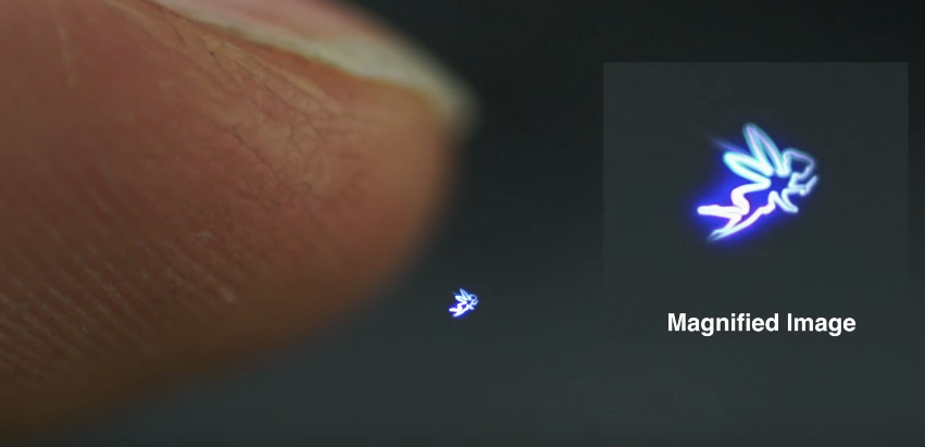 Touchable holograph