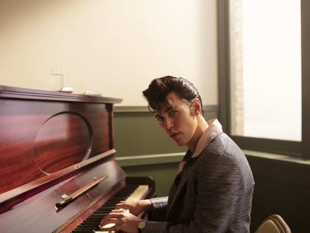 Austin Butler as Elvis in the new biopic