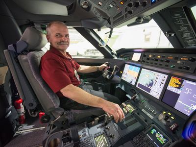 Test pilot Jake Howard